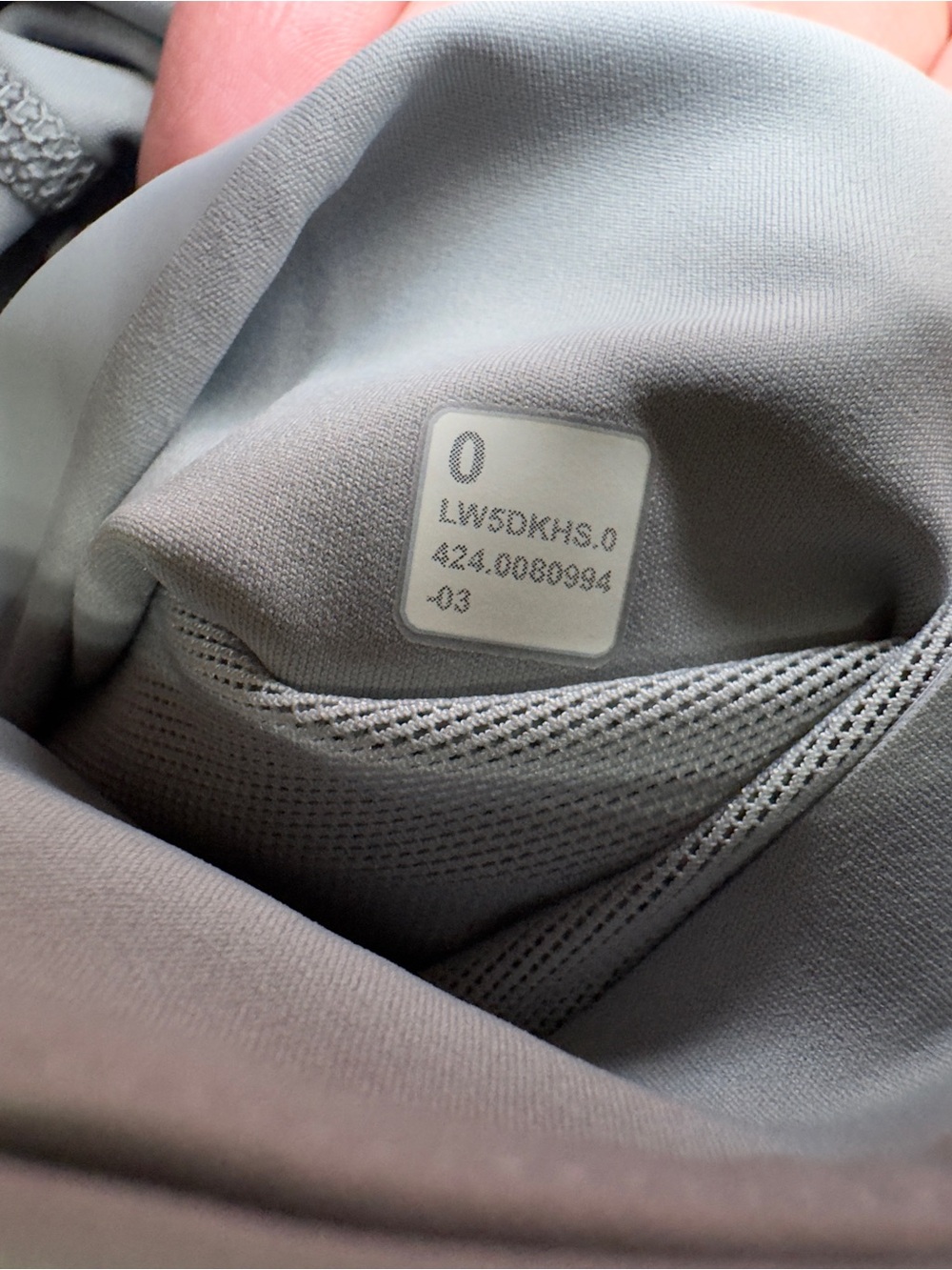Lululemon Base Pace High-Rise Tight 25" Rhino Grey Size 0 - Picture 5 of 9